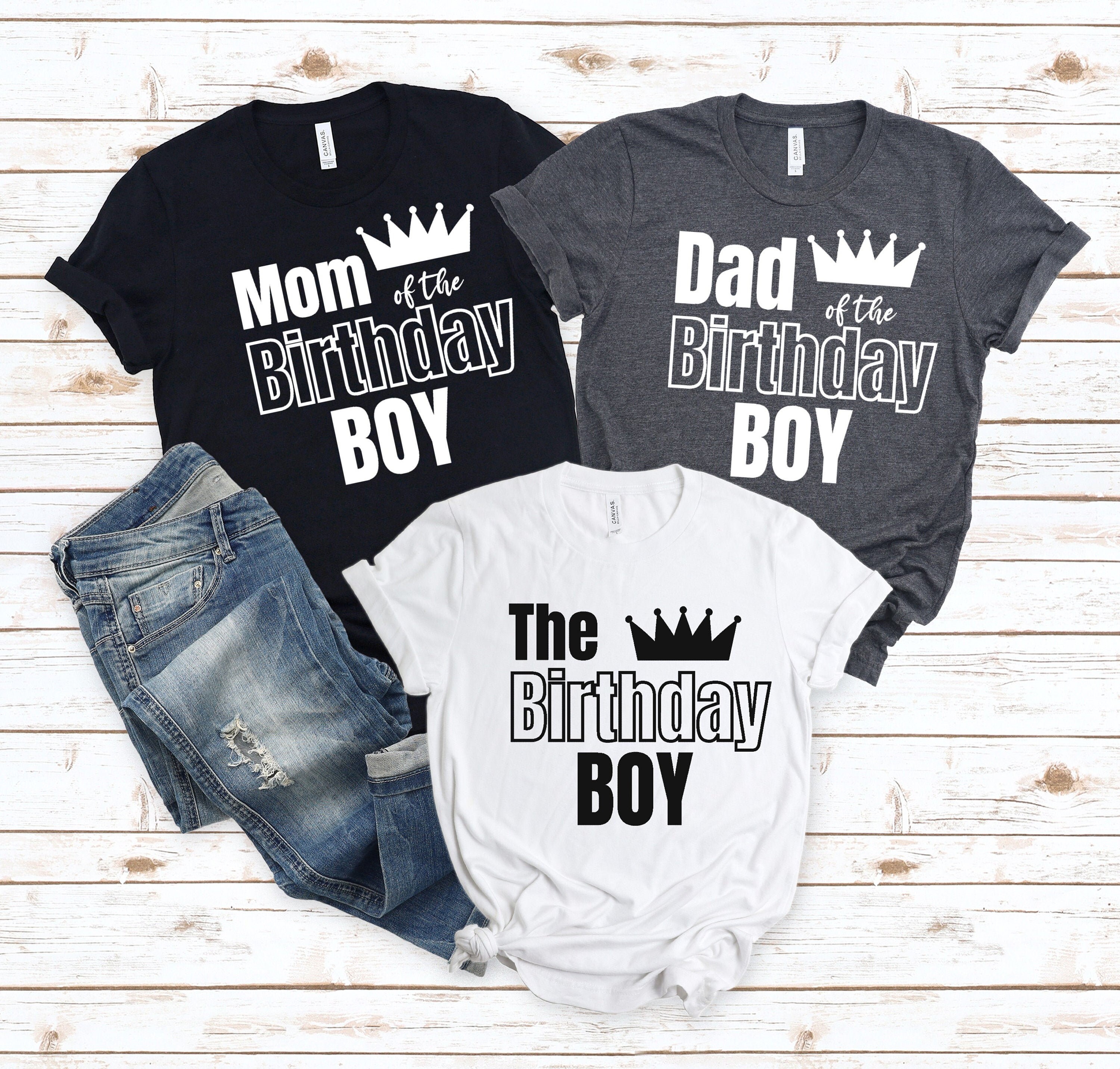 Matching Family Birthday Boy Shirt Family Birthday Boy Shirt Etsy