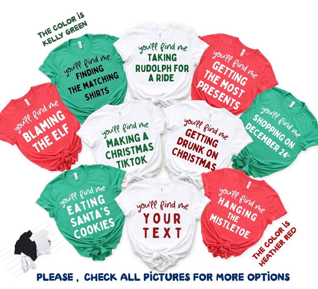 Funny Family Christmas Shirt, Matching Family Christmas Shirts, Funny