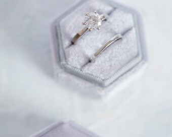 vintage wedding ring box