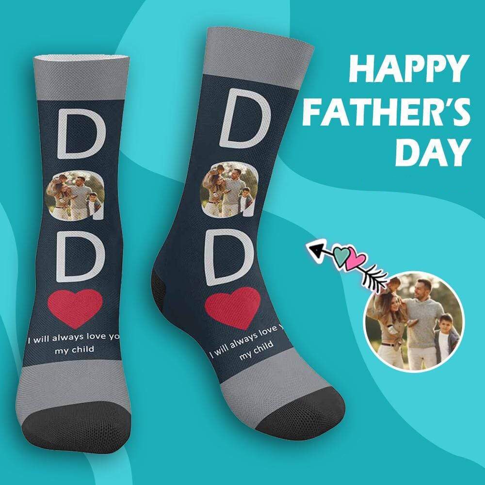 Personalized Dad Socks Custom Socks Daddy Socks Family Socks Etsy