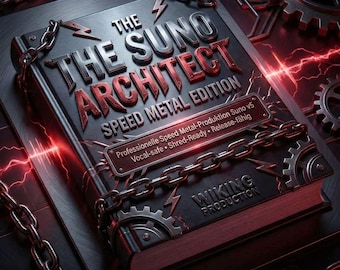 The SUNO Architect Speed Metal - Thrash Edition - 100+ High-Speed Prompts for Suno v5 - AI Music Production Guide & Blueprints PDF