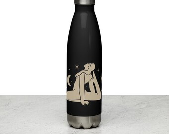 Stainless steel water bottle