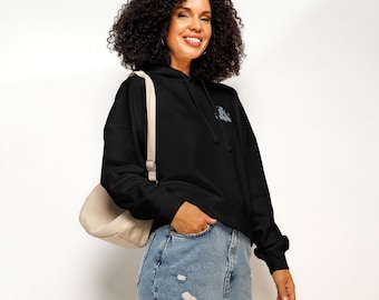 Medium-weight organic hoodie for women