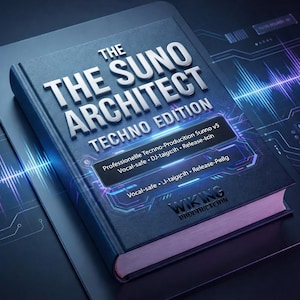 THE SUNO ARCHITECT – Techno Edition - Professionelle Techno-Prompts für Suno v5 (E-Book  Digital Download)