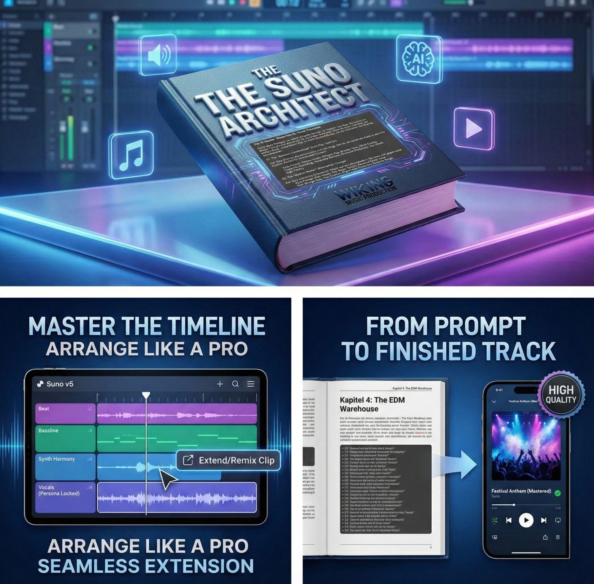 Suno AI Master Guide | 500+ Professional Prompts for Suno V5 | Music AI ...