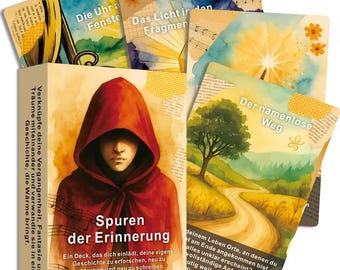 Traces of Memory – Oracle Cards German 50 Cards | Meditation & Mindfulness