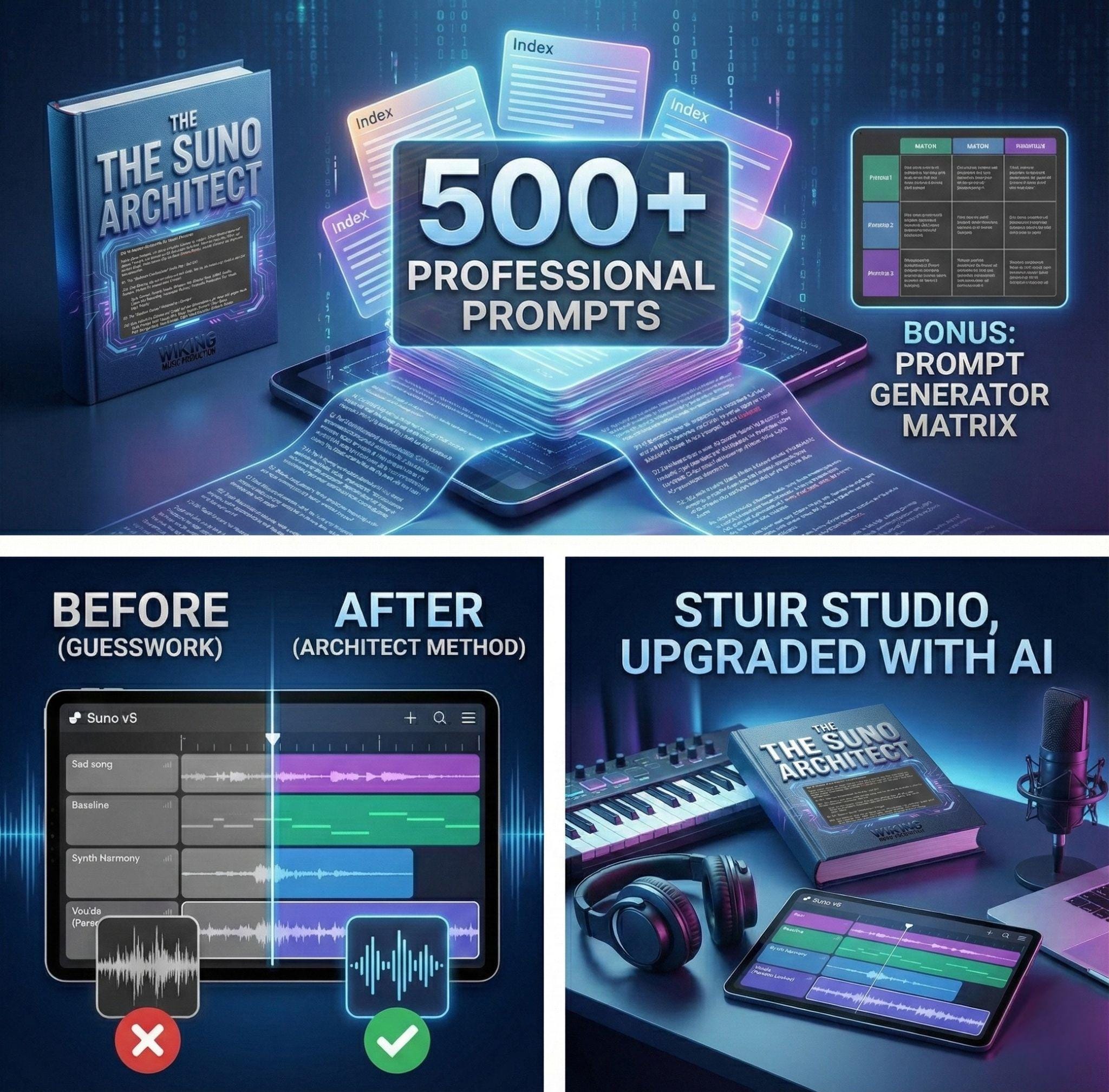 Suno AI Master Guide | 500+ Profi Prompts für Suno v5 | Musik AI ...