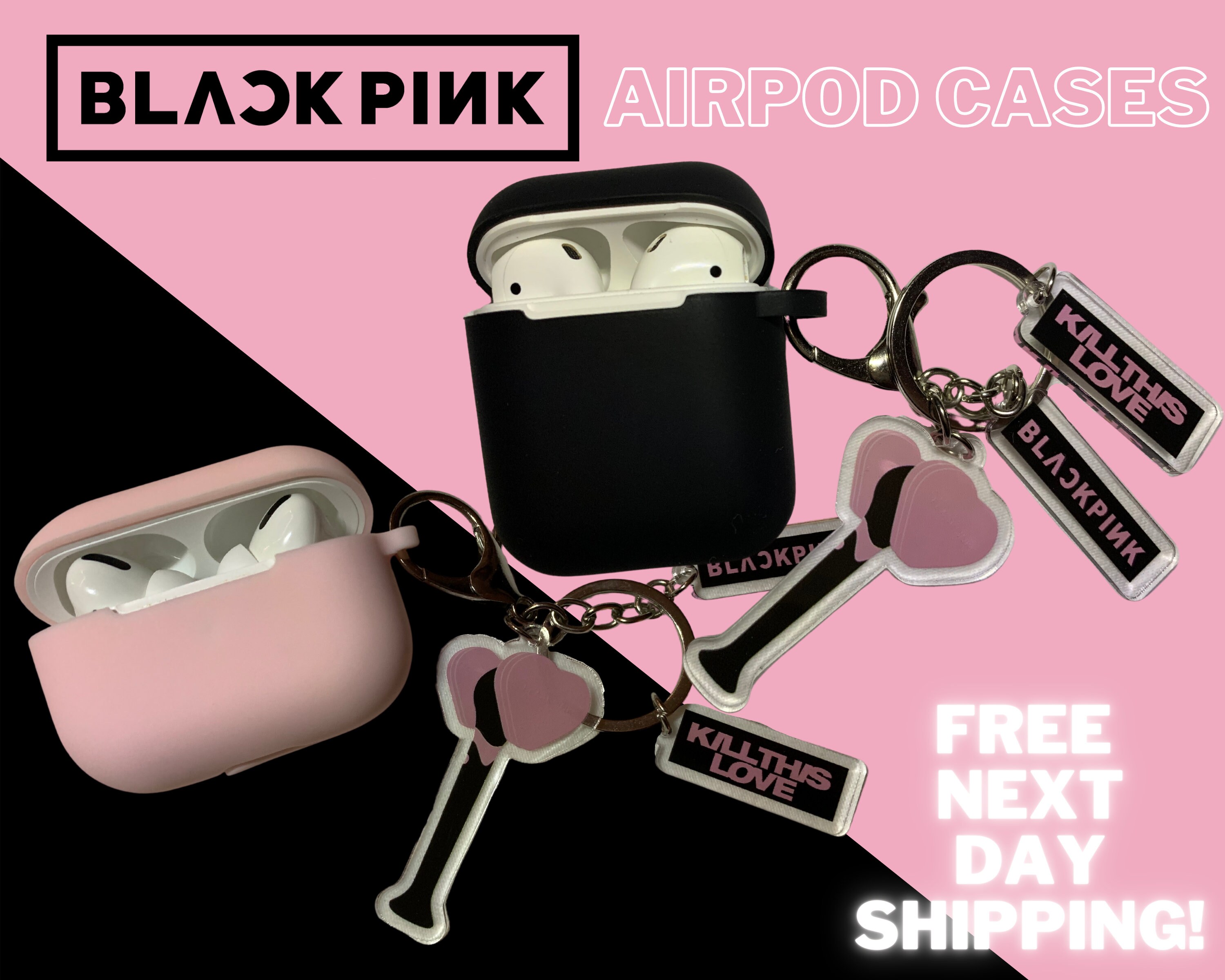 BLACKPINK AIRPOD CASE Protective Silicone Case for Etsy