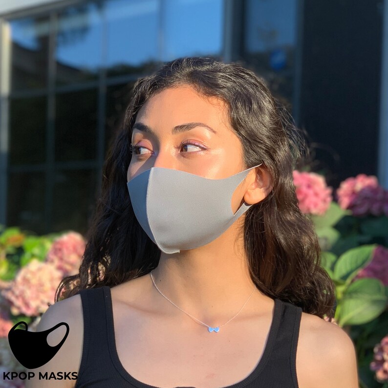 KOREANFASHION INSPIRED Reusable Face Masks Stylish Elastic Etsy