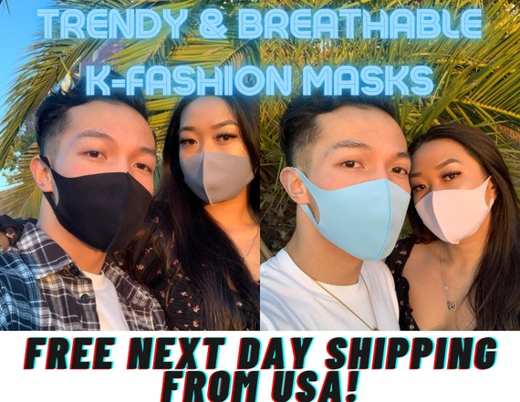 Face Mask LV design washable reusbale breathable fit comfortable