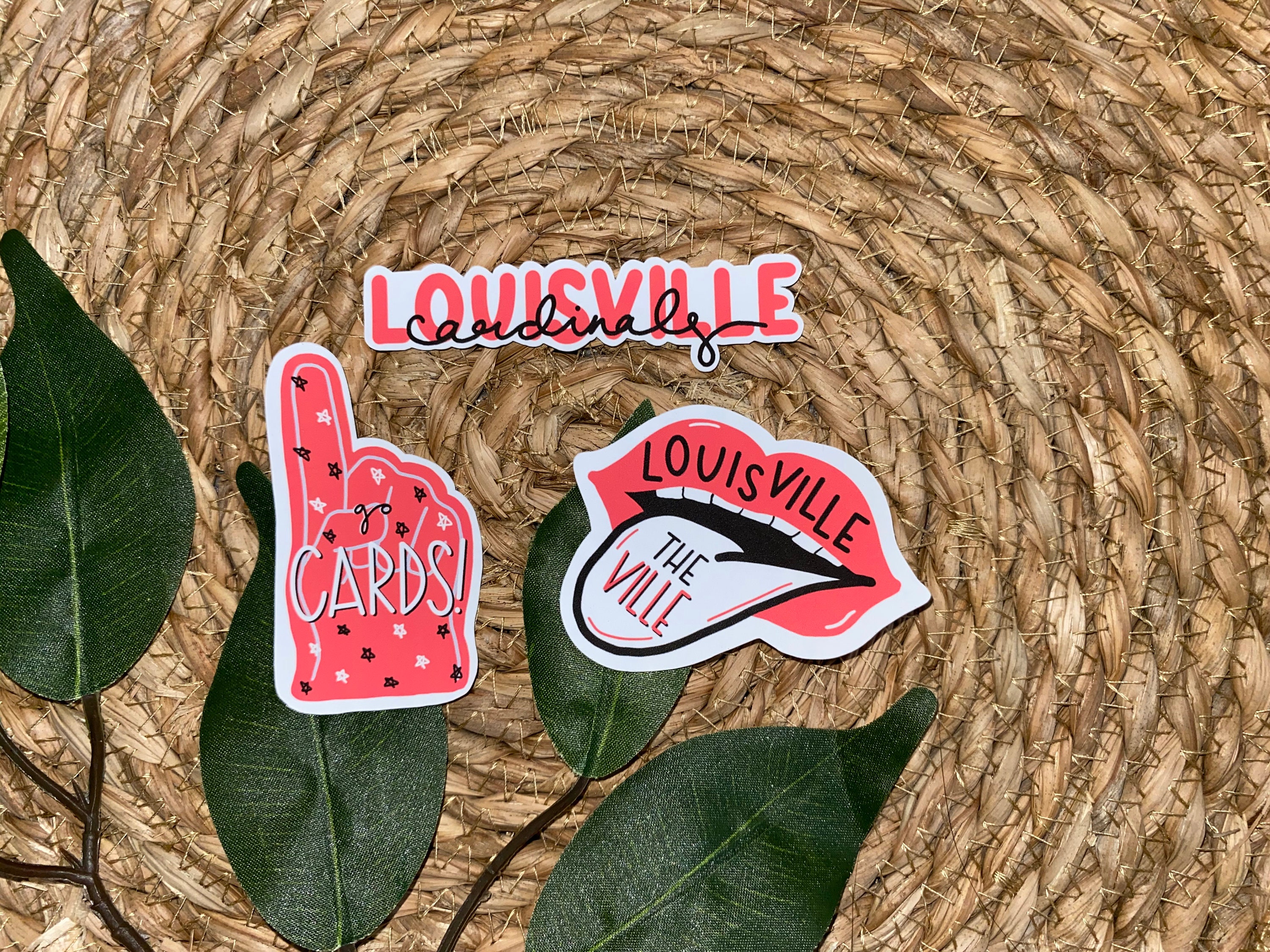 University of Louisville Sticker Vinyl Decal Laptop Water Bottle Car  Scrapbook (Type A)