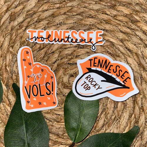 Rocky Top UT University of Tennessee Inspired Sticker Pack