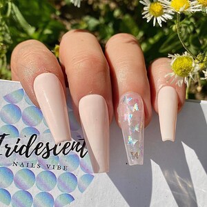 Khloe Kardashian Nails Press On Nails False Nails Hand Etsy