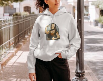 Mona Lisa Vintage Hoodie Street Fashion Art Mona Lisa Vintage Hoodie Street Fashion Art