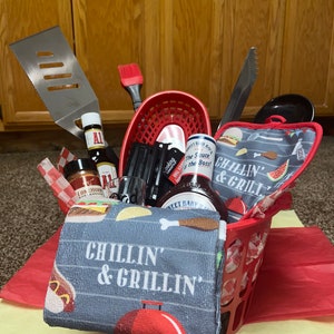 Barbecue Gift Basket | Fathers Day | Grilling Gift Basket ...