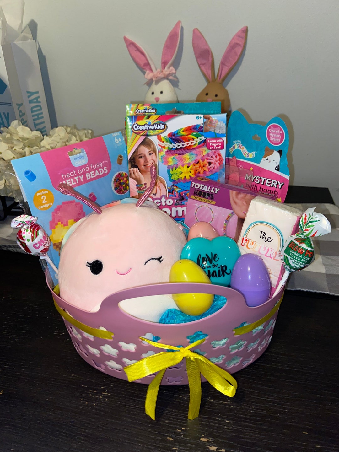 Squishmallow and Fidget Toys Easter Basket for Preteen/teen Etsy