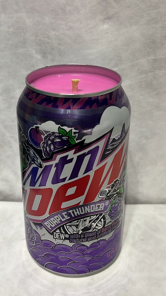 Mountain Dew Purple Thunder - With MTN Dew Scent Candle 12oz - Etsy