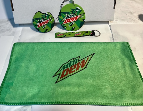 MTN Dew Themed License Plate Frame and Car Accessories Set - Etsy