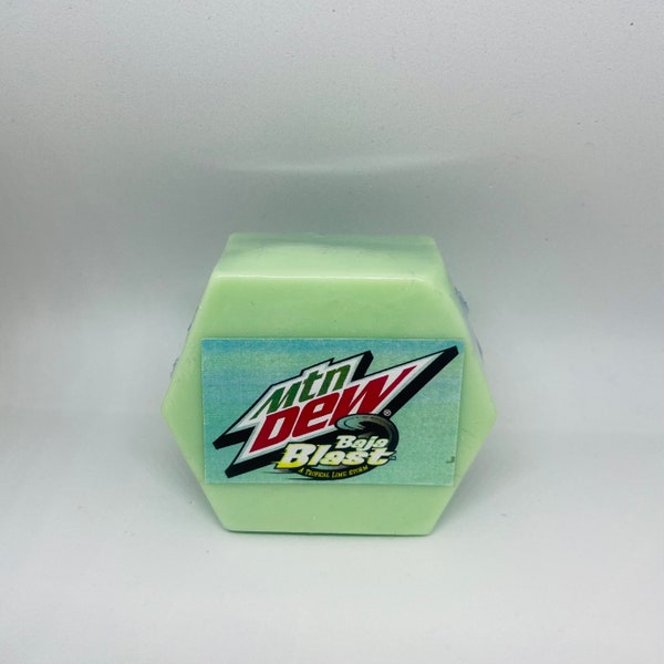 Handmade Mtn Dew Baja Blast inspired Triple Butter Body Soap - 3.0 OZ