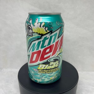 Mountain Dew Baja Blast Scented Candle 12oz, UPDATED CAN, Really Smells Like Baja Blast