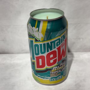 Mountain Dew Baja Blast Scented Candle 12oz, Really Smells Like Baja Blast