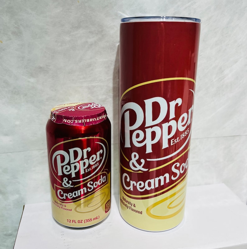 Dr Pepper Cream Soda Themed Gift Set With 12 Oz Dr Pepper & Cream Soda