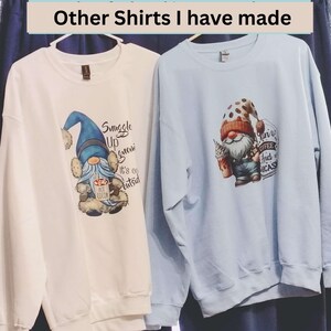 Gnome Coffee Sweatshirt - Life Happens Coffee Helps Sublimation Hoodie, Long Sleeve Tee, Gnome Lover Gift bild 9