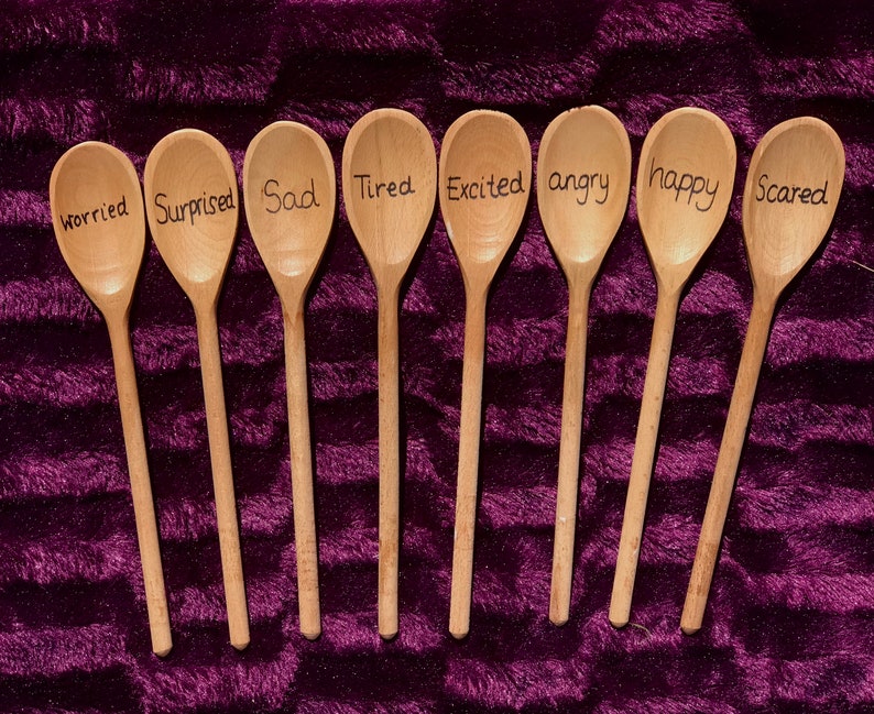 Emotion Story Spoons Etsy