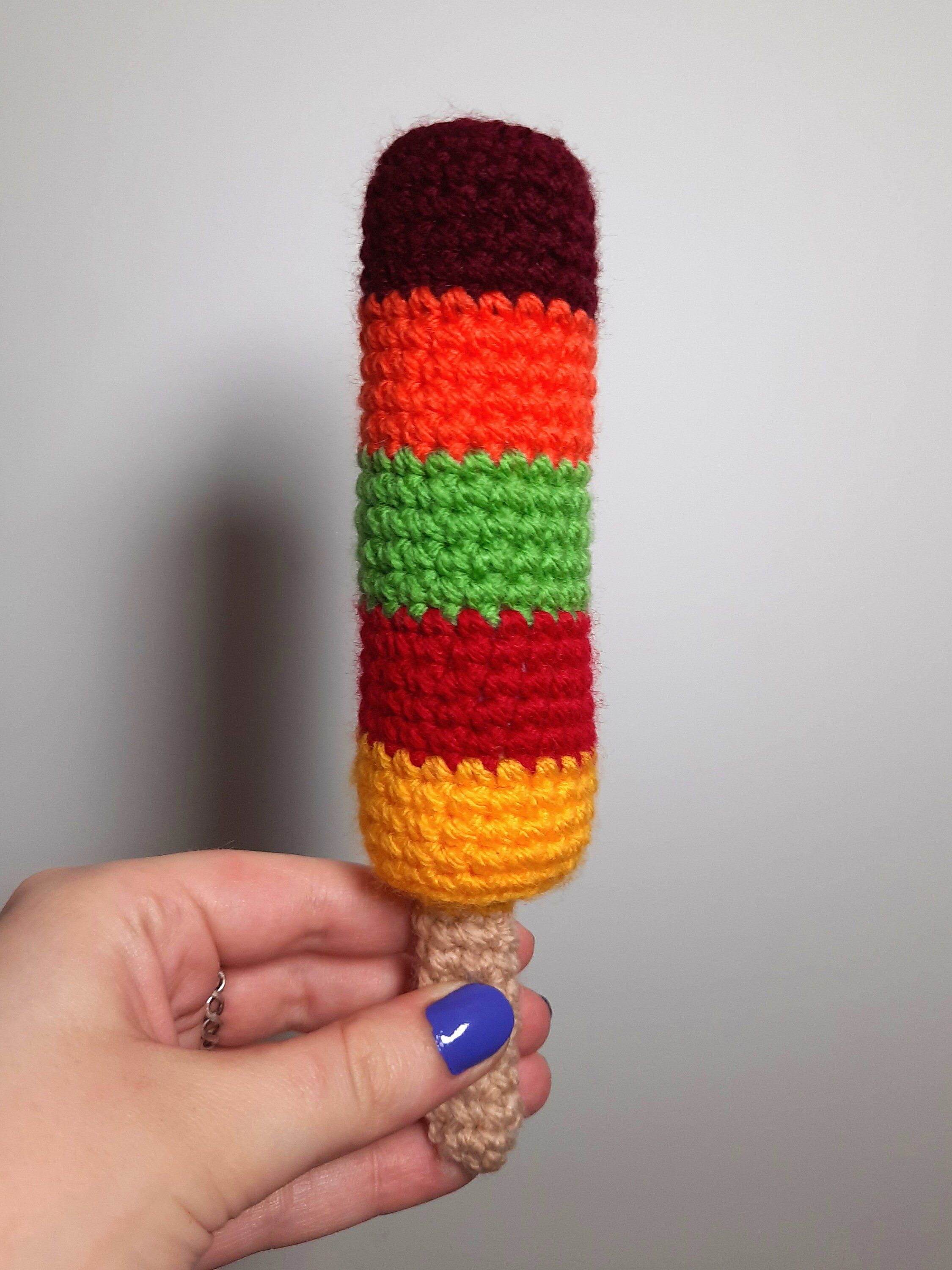 Fruit Pastilles Ice Lolly Popsicle Crochet Pattern PDF Etsy