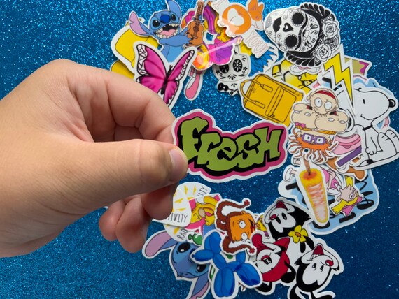 Fresh Logo Die Cut Sticker Weather Resistant
