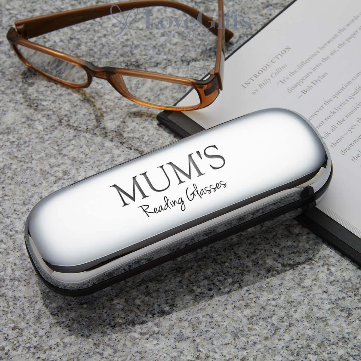 Metal glasses cases for top mens