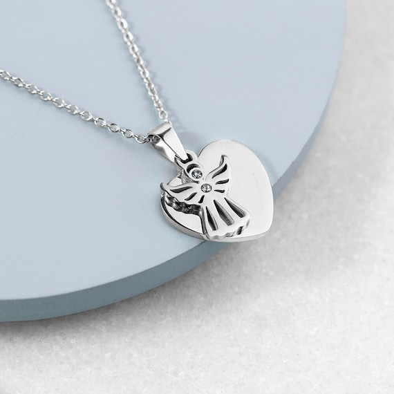 Guardian Angel Necklace Personalised Necklace Z Boutique Gifts
