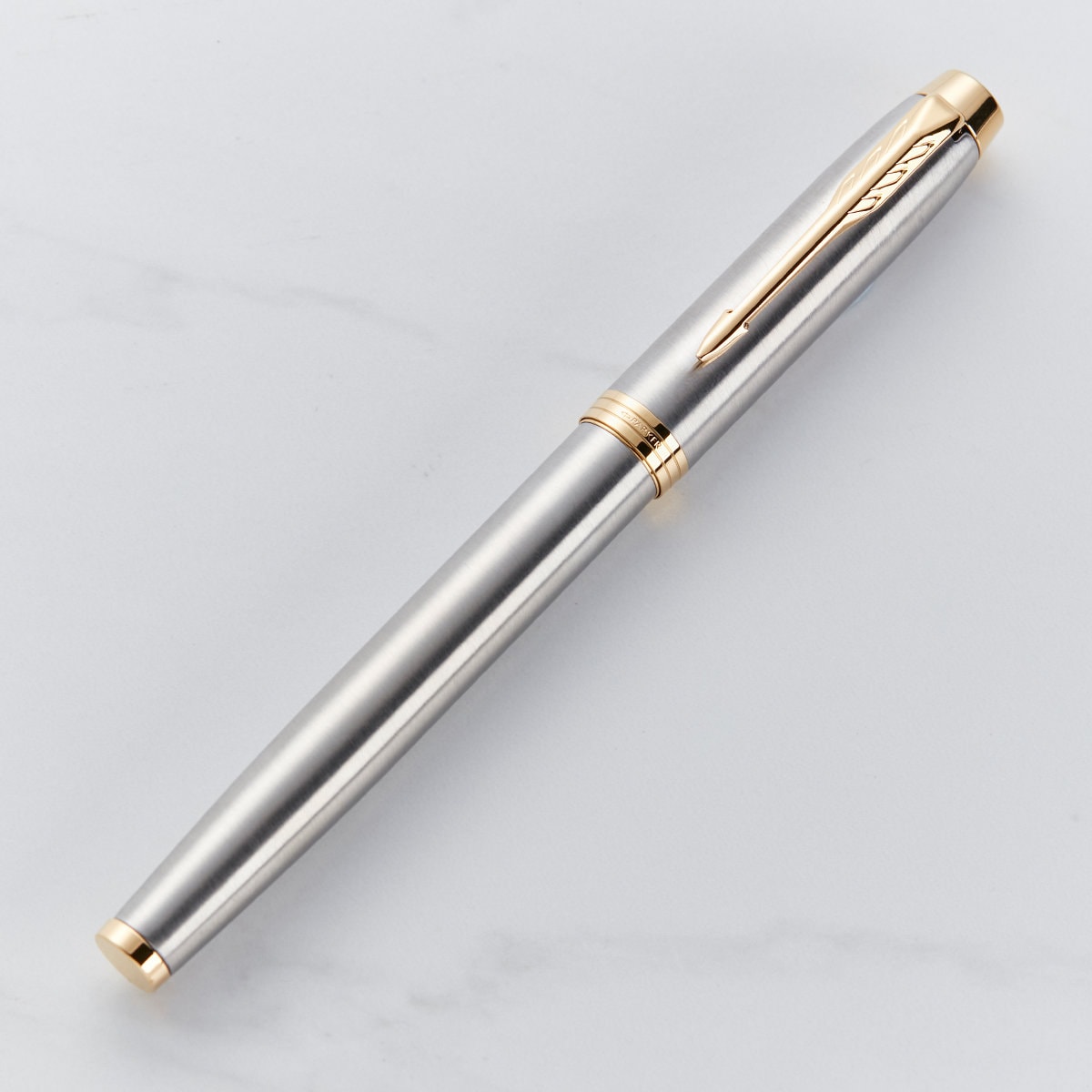 Parker IM Rollerball Pen Silver & Gold | Personalised Engraved
