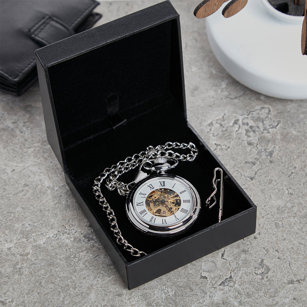 Open Faced Mechanical Pocket Watch Despatched Same Working | Etsy UK