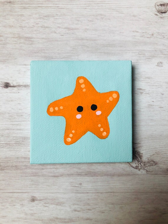 Roblox Adopt Me Hand Painted Starfish Pet Etsy - roblox dog etsy