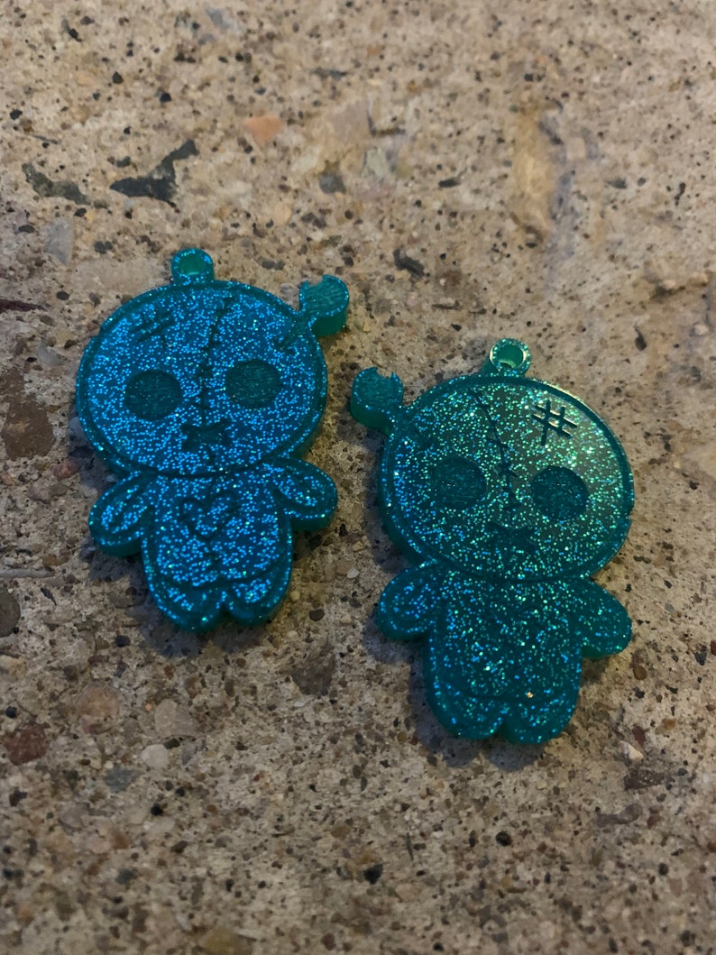 Customize Your Own Resin Voodoo Doll Keychain