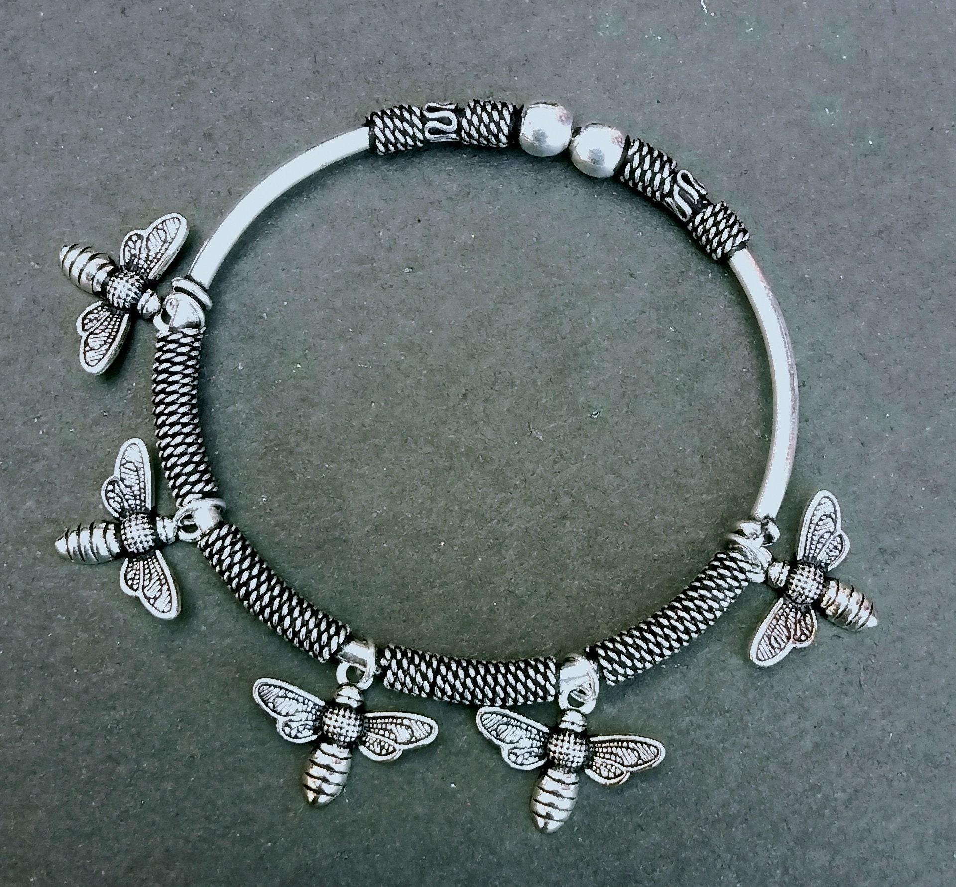 Indian Bracelet Antique Jewelry Charm Bangle Bracelet Etsy