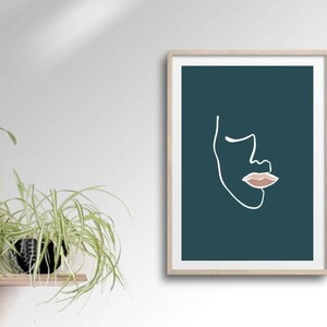Printable Wall Art, Line Art, Feminist Art, Instant Download Printable Art, Abstract Print, Feminine Line Art, Women Line Art