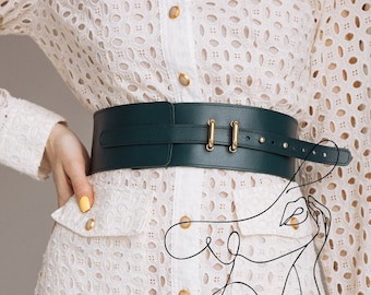 Wide belt women leather, High waist belt, Women's waist belt, Leather corset belt women, Wide waist belt, Leather waist belt women