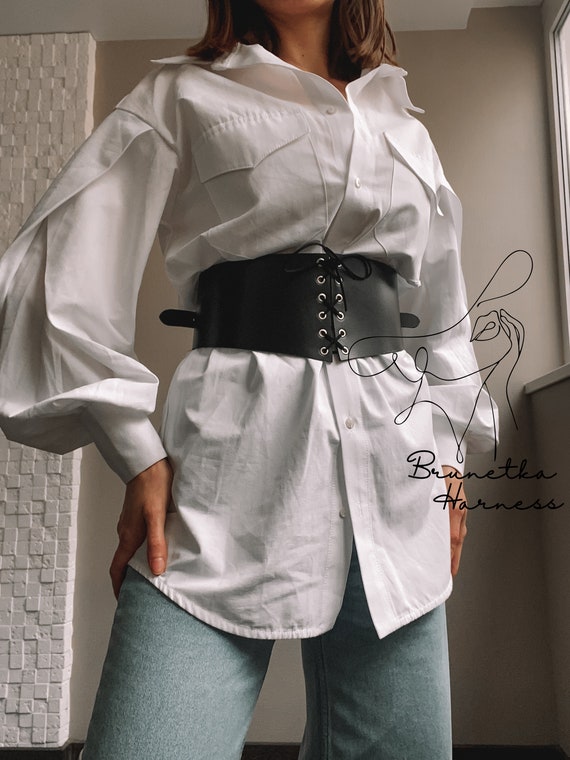 Corset Belt Leather,underbust Corset Belt,wide Leather Belt Women