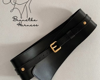 Belt for women dress,Wide corset belt,Black wide belt,Women's cinch belt,Genuine leather belt for women,Waist belt women