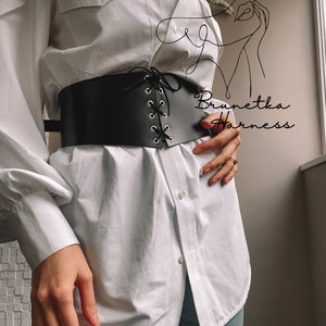 Corset Belt Leather,underbust Corset Belt,wide Leather Belt Women,waist ...