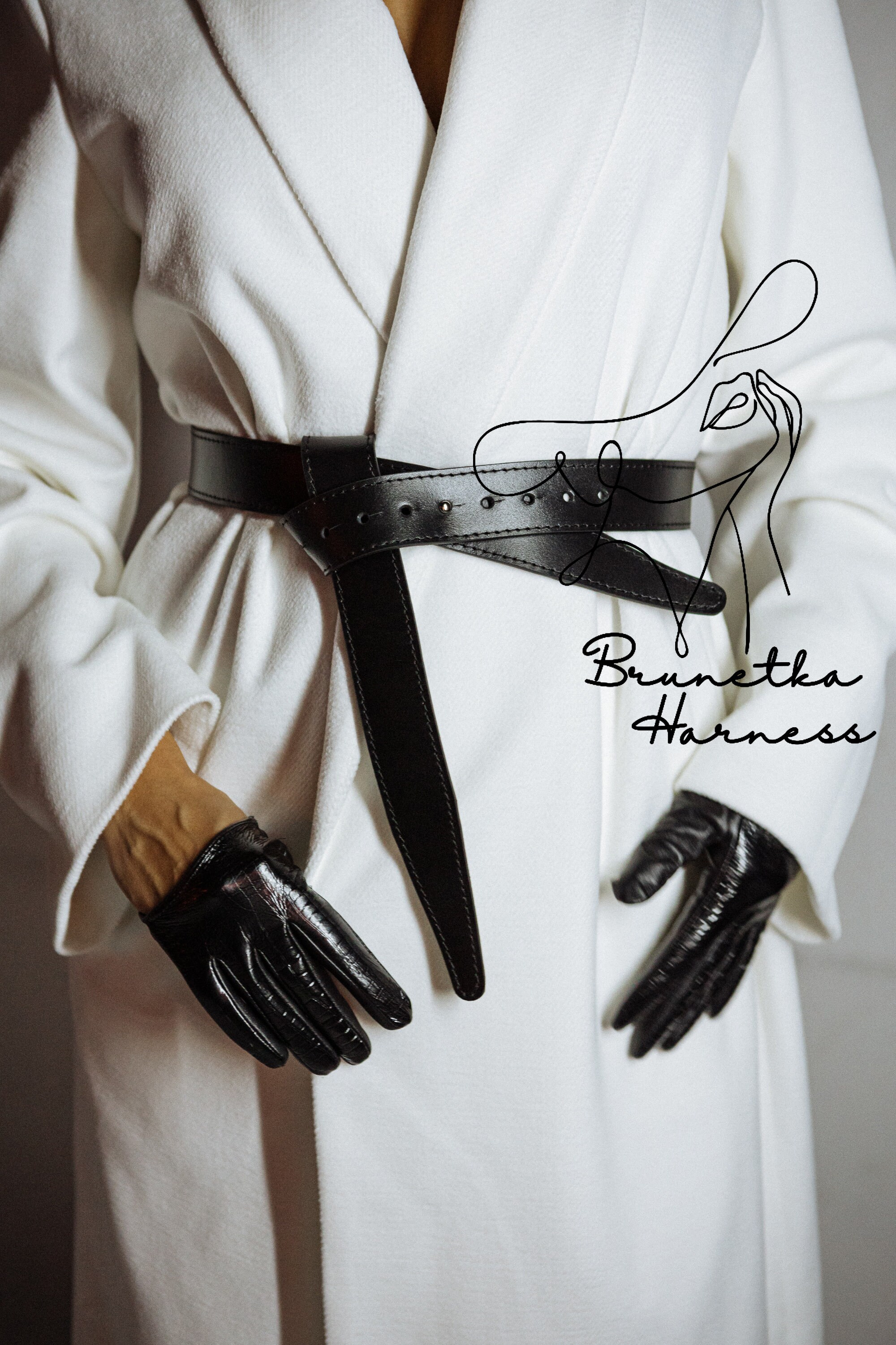 Cintura In Pelle Per Donna - Sottile, Annodata, Per Vestiti E Jeans, Regalo Elegante - Foto 8