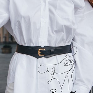 Black leather waist belt,Women&#39;s leather belt,Leather high waist belt,Leather corset belt,Wide leather belt women,Dress belts for women