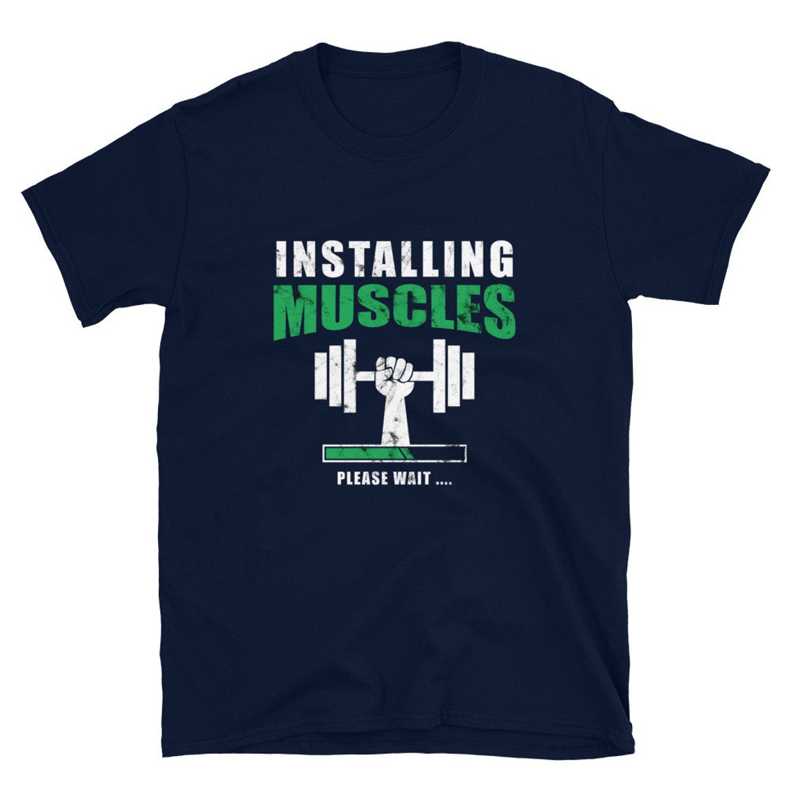 Installing Muscles Tshirt Workout Funny Gym Shirt Funny Etsy