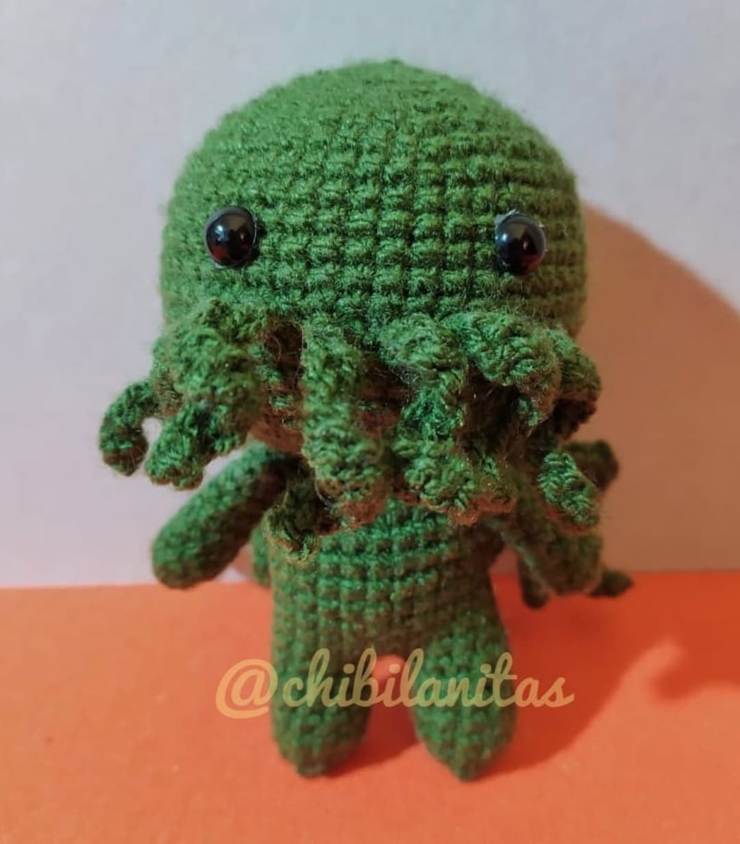 Cthulhu Amigurumi Pattern cthulhu Crochet Pattern - Etsy New Zealand