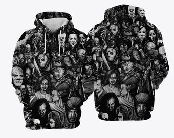 all horror hoodie