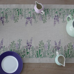 Tischläufer lila