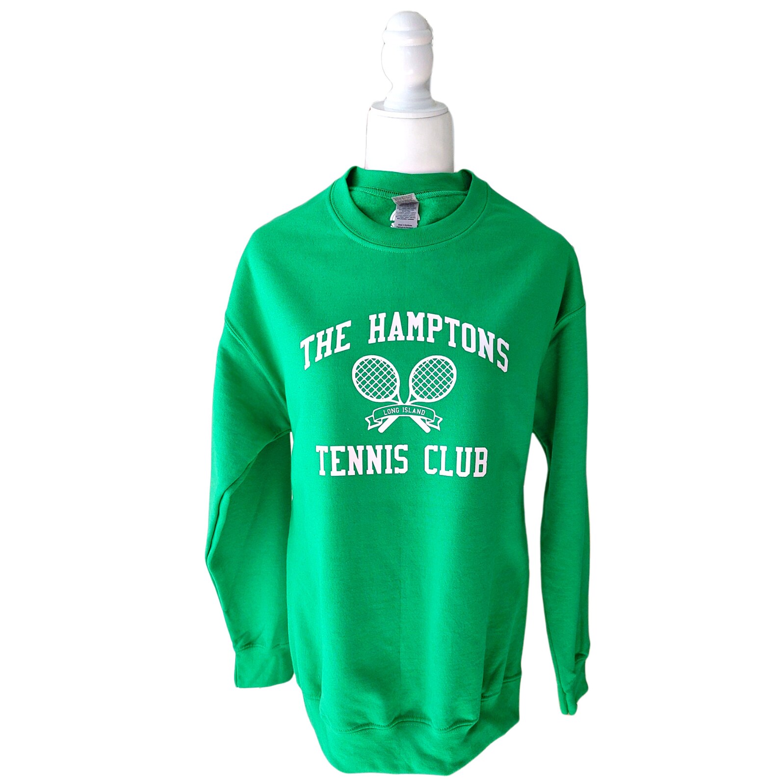 Hamptons Tennis Club Sweatshirt Preppy Crewneck Sweatshirt Etsy