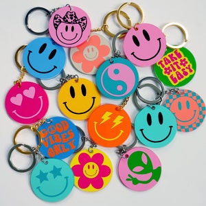 Cute shop keychains etsy